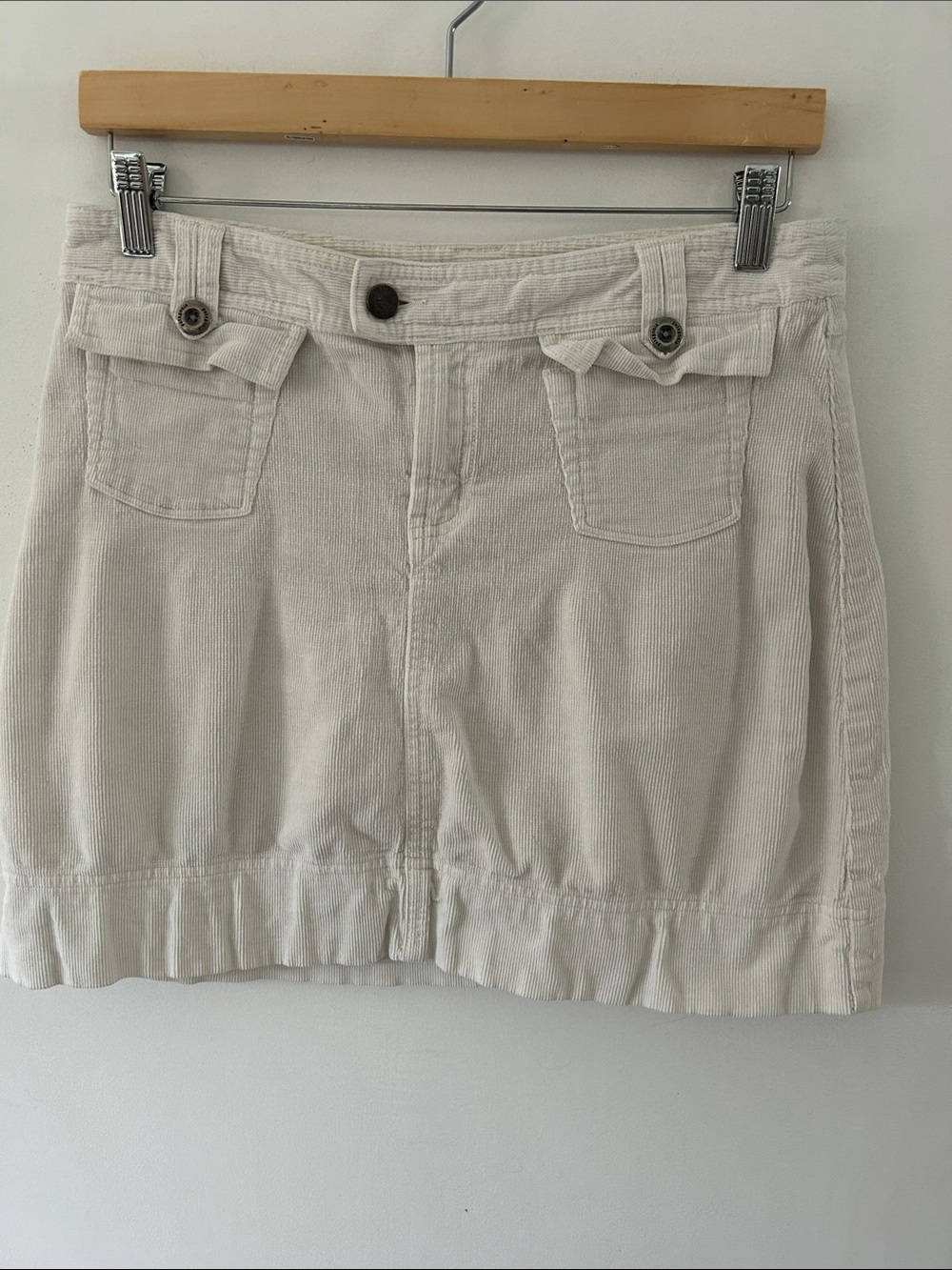 Patagonia Corduroy Mini Skirt Organic Cotton Women's Outdoor Adventure Size 6
